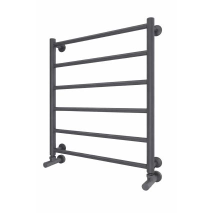 Sèche-serviettes de salle de bains INOX FLAT 122 W/230 V 57 x 43 cm inox/anthracite