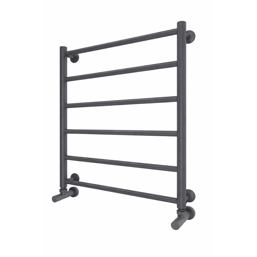 Sèche-serviettes de salle de bains INOX FLAT 122 W/230 V 57 x 43 cm inox/anthracite