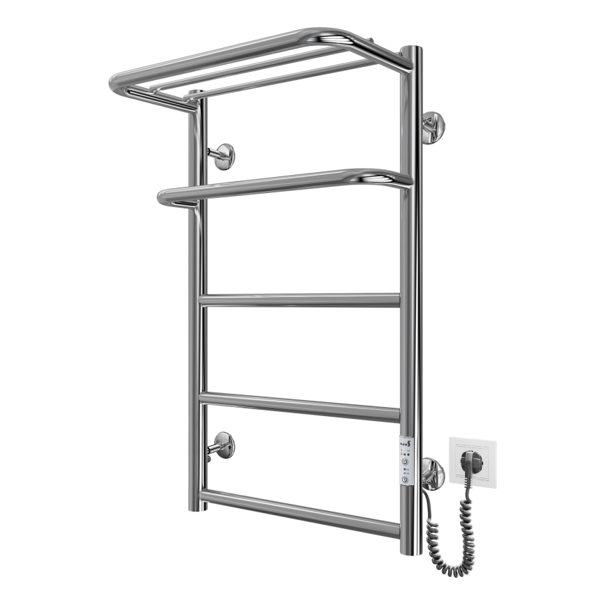 Sèche-serviettes échelle HOTEL 75W/230V 66x42 cm inox/chrome droite