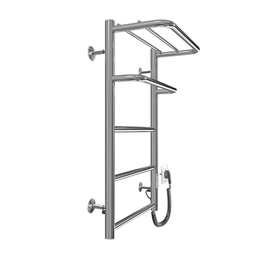 Sèche-serviettes échelle HOTEL 75W/230V 66x42 cm inox/chrome droite
