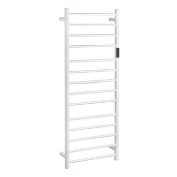 Sèche-serviettes électrique 45x132 cm 180W inox/blanc