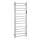 Sèche-serviettes électrique en inox 45 x 132 cm, 180 W
