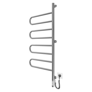 Sèche-serviettes électrique pivotant TRISTAR 105W/230V 100x44,5cm IP44 inox/chrome brillant