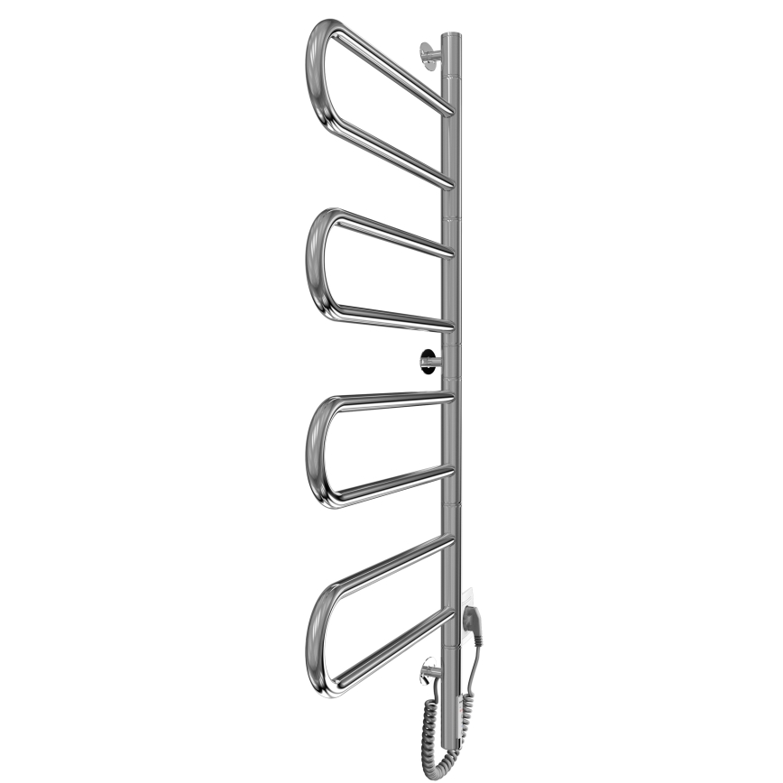 Sèche-serviettes électrique pivotant TRISTAR 105 W/230 V 102,5 x 44,5 cm IP44 inox/chrome brillant