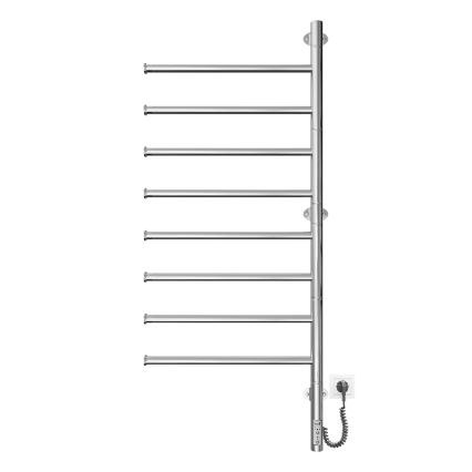 Sèche-serviettes électrique pivotant VEER 95W/230V 102,5x44,5 cm inox/chrome brillant