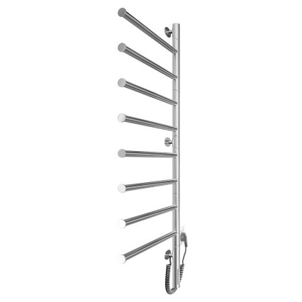 Sèche-serviettes électrique pivotant VEER 95W/230V 102,5x44,5 cm inox/chrome brillant