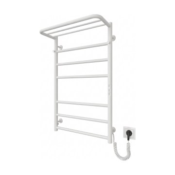 Sèche-serviettes en échelle pour salle de bains HOME 95W/230V 77x53 cm inox/blanc droit