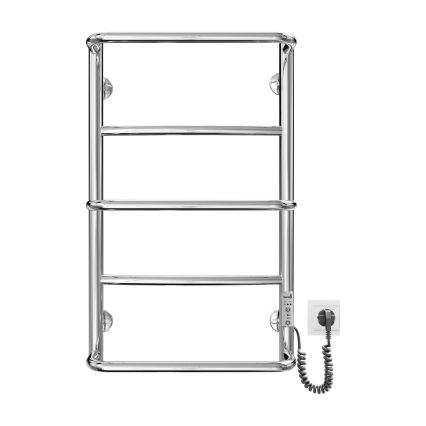 Sèche-serviettes LUX 65W/230V 65x43 cm inox/chrome brillant, version droite