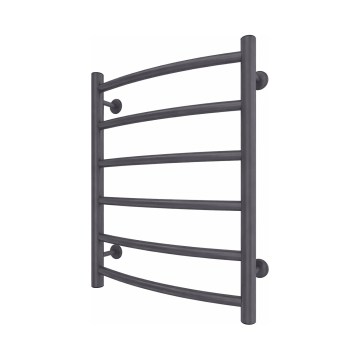 Sèche-serviettes pour salle de bains INOX CLASSIC 120W/230V 57x43 cm inox/anthracite