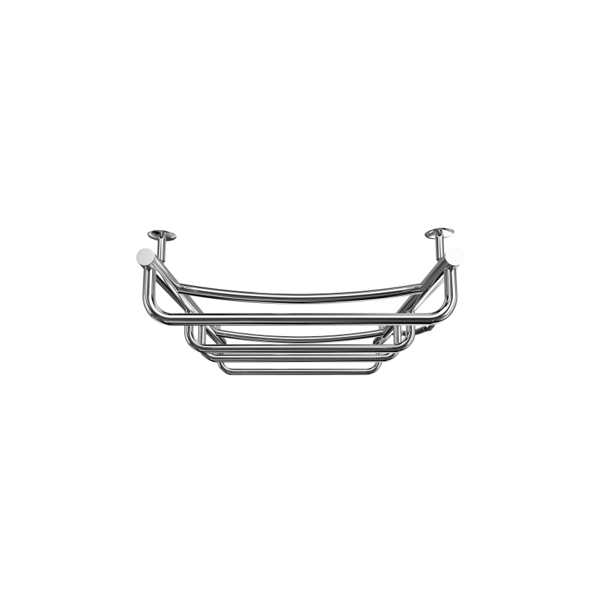 Sèche-serviettes pour salle de bains LUX 105W/230V 81x52 cm, inox / chrome brillant, version droite