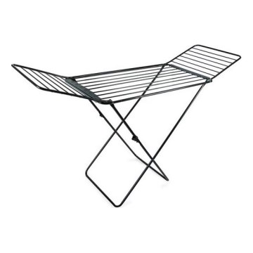 Séchoir à linge pliable TORO 177x93 cm noir