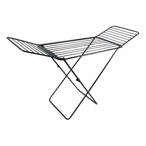 Séchoir à linge pliable TORO 177x93 cm noir