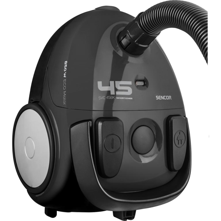 Sencor - Aspirateur à sac 1,5 l 850W/230V noir