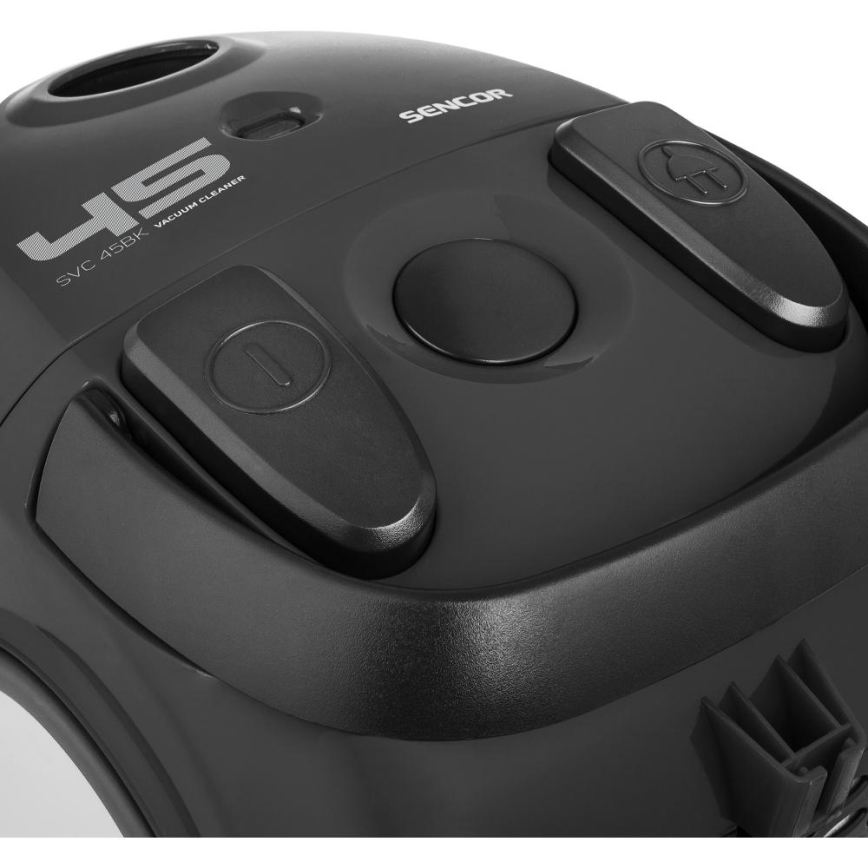 Sencor - Aspirateur à sac 1,5 l 850W/230V noir