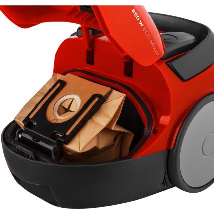 Sencor - Aspirateur à sac 1,5 l 850W/230V rouge/noir