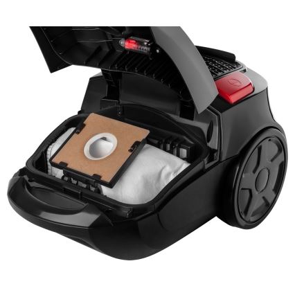 Sencor - Aspirateur avec sac 3 l 700W/230V noir/rouge