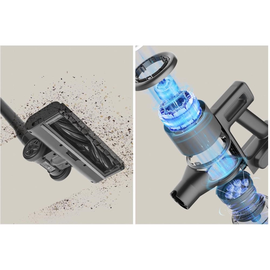 Sencor - Aspirateur balai sans fil 2 en 1 200 W / 2600 mAh noir