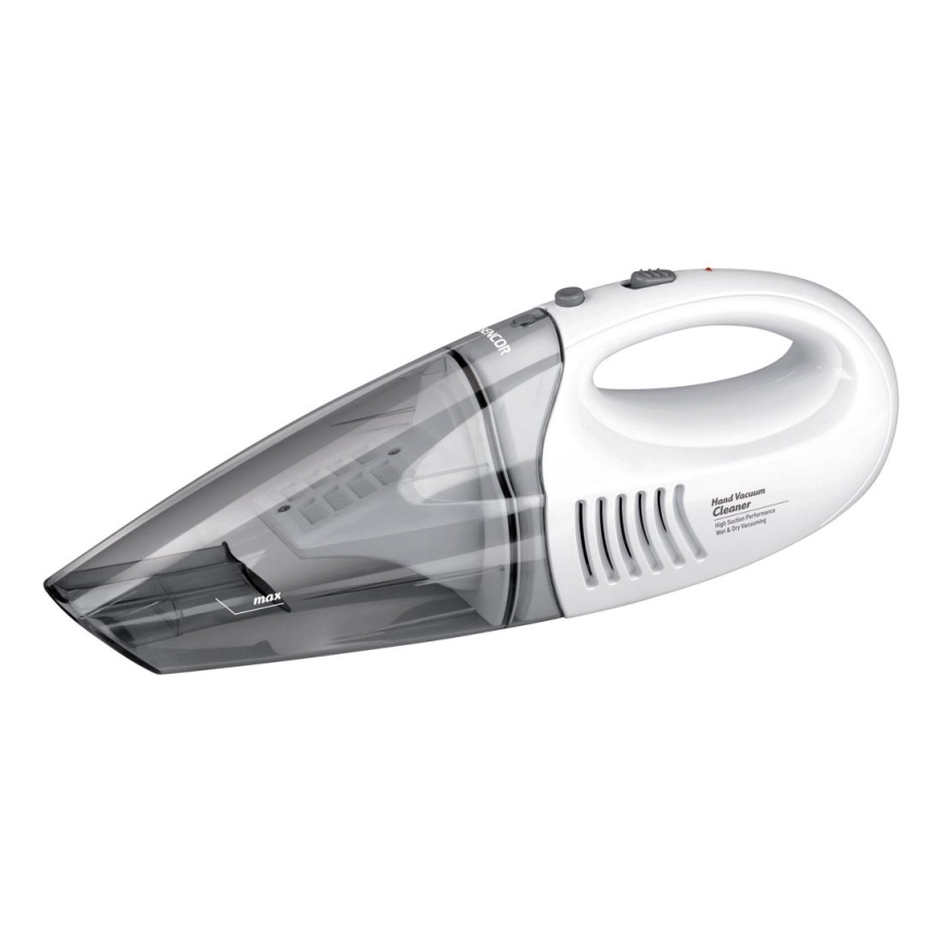 Sencor - Aspirateur manuel rechargeable 45W/230V blanc