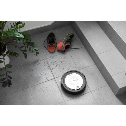 Sencor - Aspirateur robot 2en1 15W/14,4V 1500 mAh noir