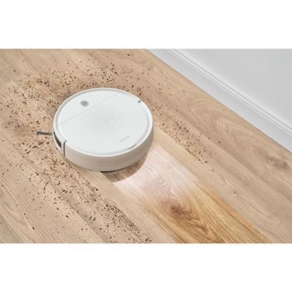 Sencor - Aspirateur robot avec une serpillère 2en1 18W/1500 mAh blanc + Télécommande