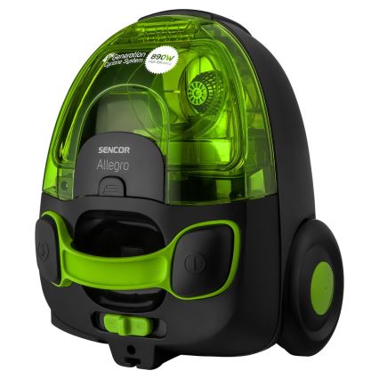 Sencor - Aspirateur sans sac 1,5 l 890W/230V vert/noir