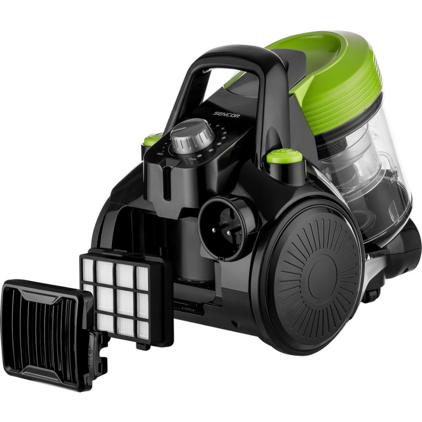 Sencor - Aspirateur sans sac 2 l 700W/230V noir/vert