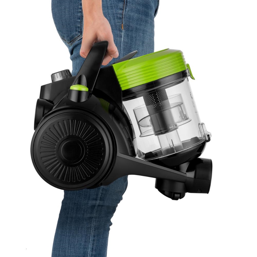 Sencor - Aspirateur sans sac 2 l 700W/230V noir/vert
