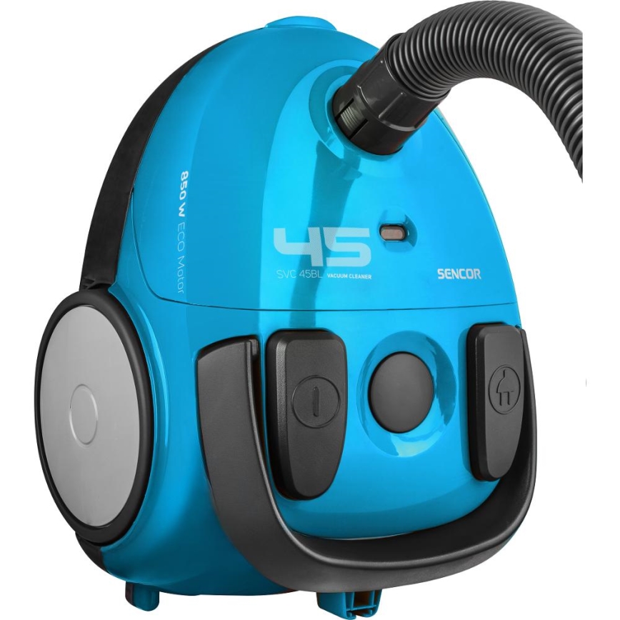 Sencor - Aspirateur traîneau à sac 1,5 l 850 W/230 V bleu/noir