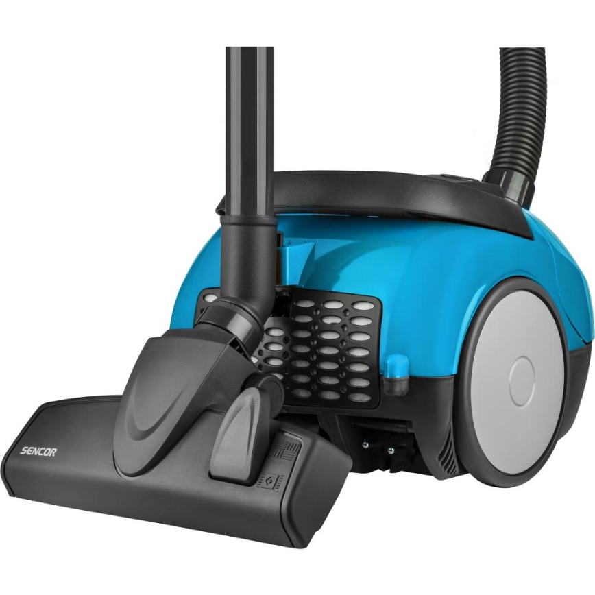 Sencor - Aspirateur traîneau à sac 1,5 l 850 W/230 V bleu/noir