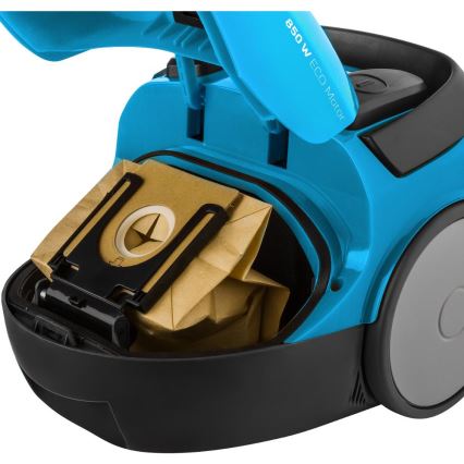 Sencor - Aspirateur traîneau à sac 1,5 l 850 W/230 V bleu/noir