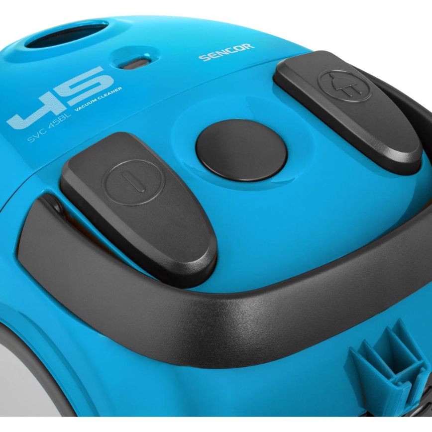 Sencor - Aspirateur traîneau à sac 1,5 l 850 W/230 V bleu/noir