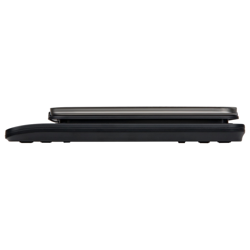 Sencor - Balance de cuisine électronique avec planche à découper en bambou 2xAAA noire