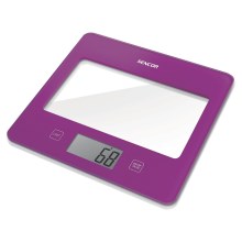 Sencor - Balance de cuisine numérique 1xCR2032 violet