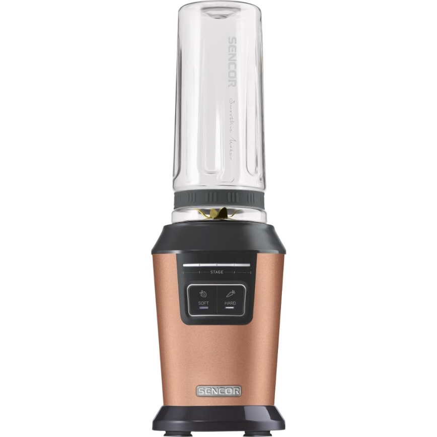 Sencor - Blender pour smoothies avec accessoires 800 W/230 V cuivré