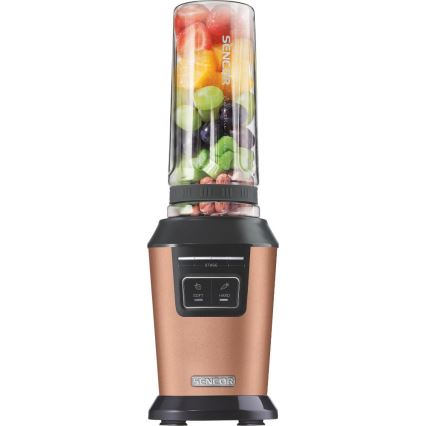 Sencor - Blender pour smoothies avec accessoires 800 W/230 V cuivré