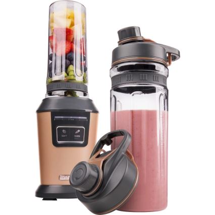 Sencor - Blender pour smoothies avec accessoires 800 W/230 V cuivré