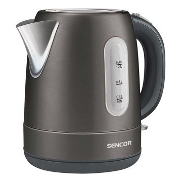 Sencor - Bouilloire 1,2 l 2150W/230V anthracite