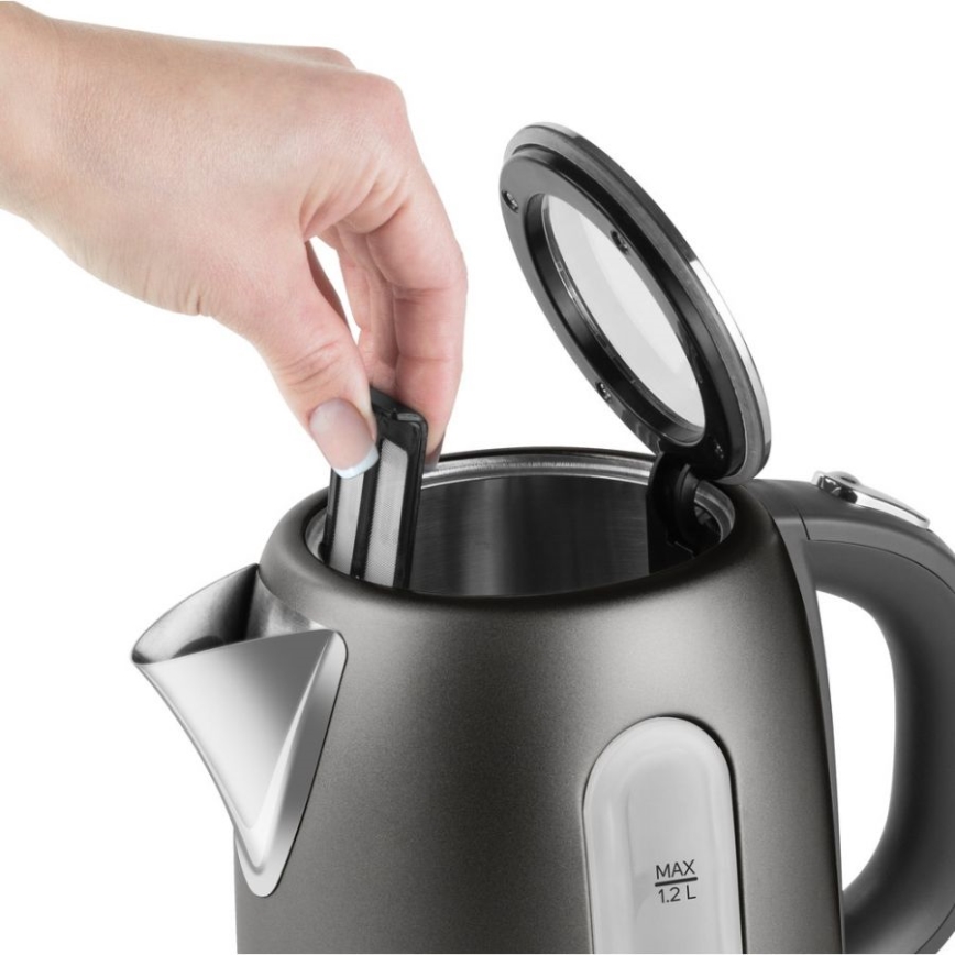 Sencor - Bouilloire 1,2 l 2150W/230V anthracite