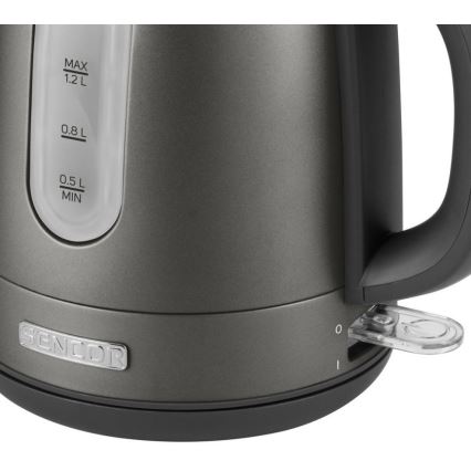 Sencor - Bouilloire 1,2 l 2150W/230V anthracite
