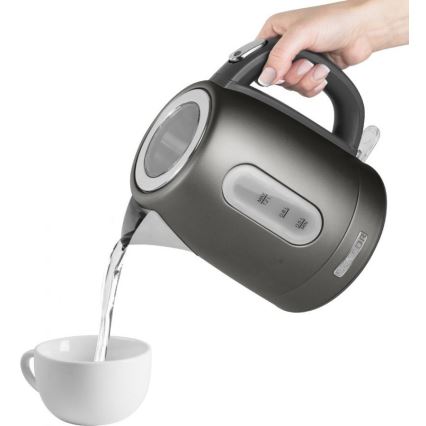 Sencor - Bouilloire 1,2 l 2150W/230V anthracite