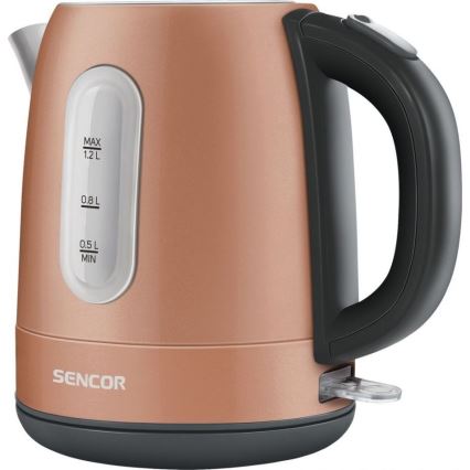 Sencor - Bouilloire 1,2 l 2150W/230V cuivrée