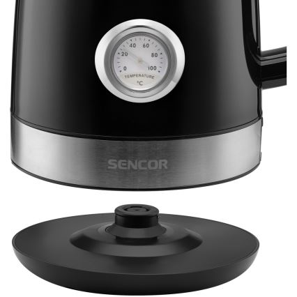 Sencor - Bouilloire 1,7 l 2150W/230V noire