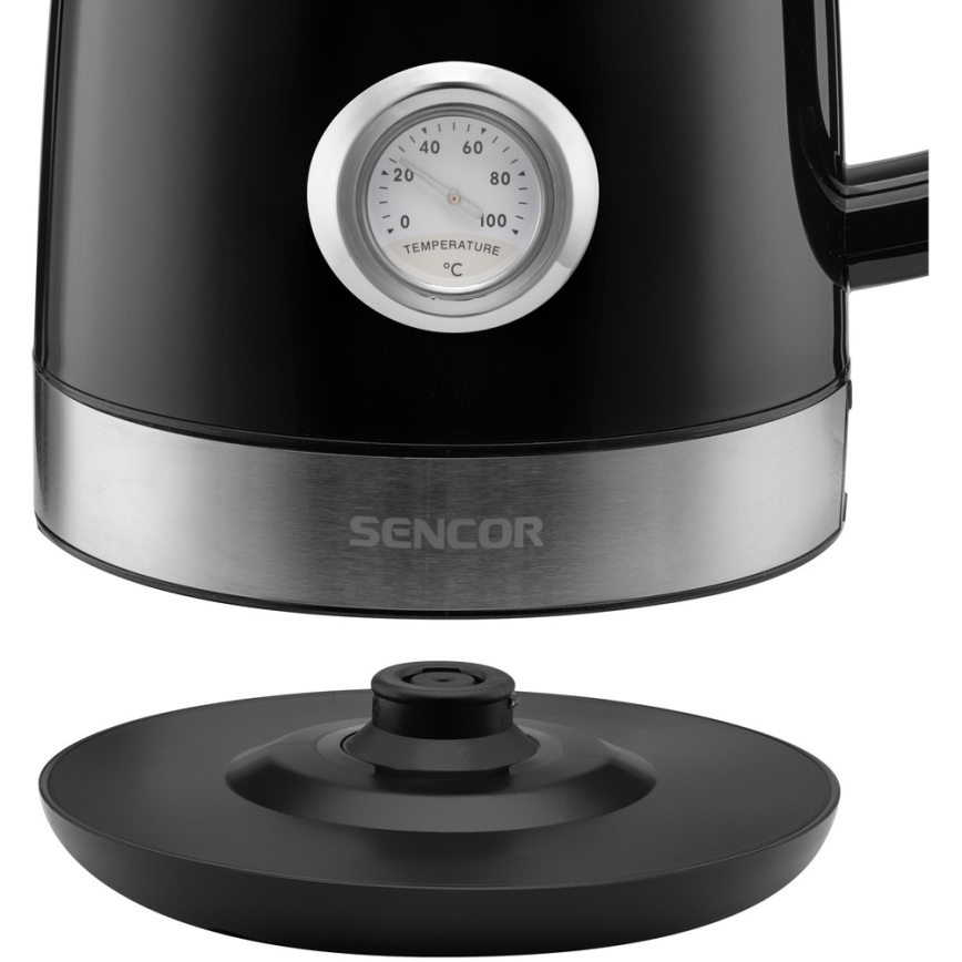 Sencor - Bouilloire 1,7 l 2150W/230V noire