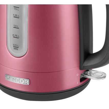 Sencor - Bouilloire 1,7 l 2150W/230V rose