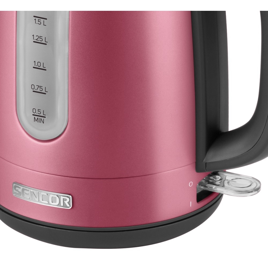 Sencor - Bouilloire 1,7 l 2150W/230V rose