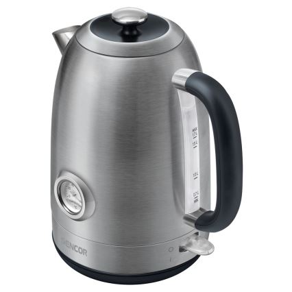 Sencor - Bouilloire 1,7 l 2200W/230V acier inoxydable