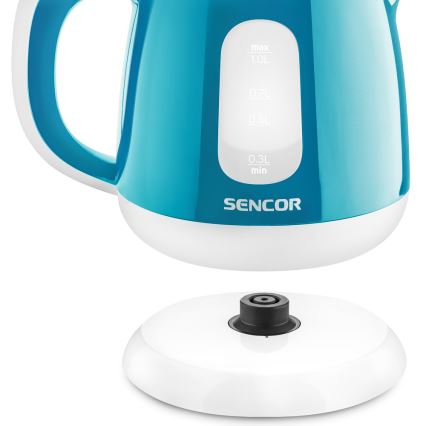 Sencor - Bouilloire 1 l 1100W/230V turquoise