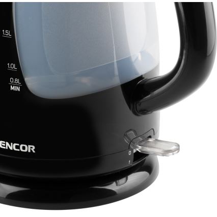 Sencor - Bouilloire 2,5 l 2200W/230V noire