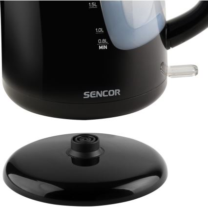 Sencor - Bouilloire 2,5 l 2200W/230V noire