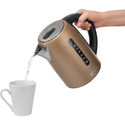 Sencor - Bouilloire à thermorégulation 1,7 l 2150W/230V marron